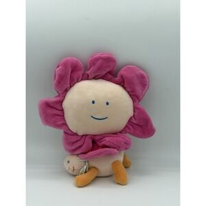 Carter's Starters Pink Flower w/Bug Musical Crib Pull Down 9in Brahm's Lullaby